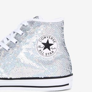 Converse Chuck Taylor Holiday Party Sequin High-Top Sneaker